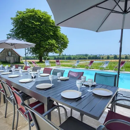 Crazy Gilliere 61 - Heated Pool - Basket - 2h Paris - 30p Villa *