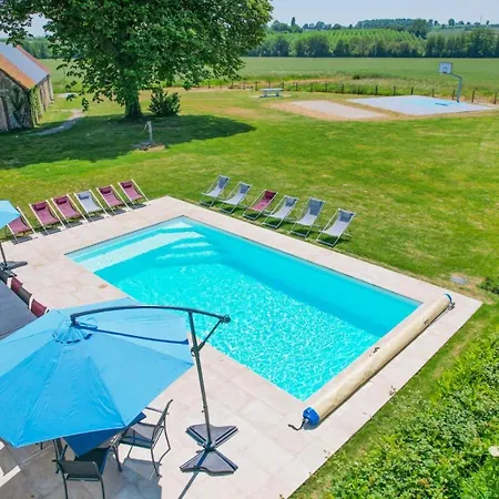 Crazy Gilliere 61 - Heated Pool - Basket - 2h Paris - 30p Villa