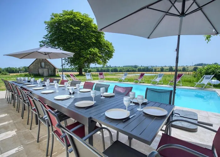 Crazy Gilliere 61 - Heated Pool - Basket - 2h Paris - 30p Villa *