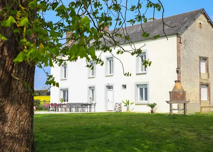 Villa Crazy Gilliere 61 - Heated Pool - Basket - 2h Paris - 30p *